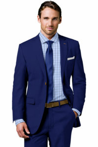 Royal Blue Custom Suit